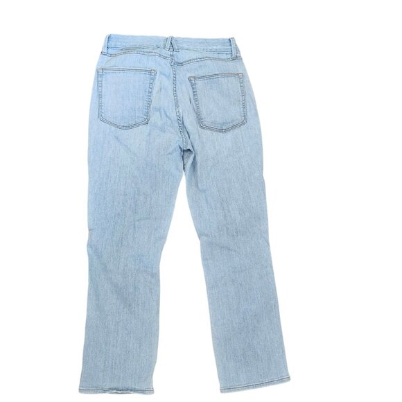 GOOD AMERICAN‎ Good Cuts High Rise Crop  Distressed Denim Jeans size 10 | 30 - Picture 4 of 8